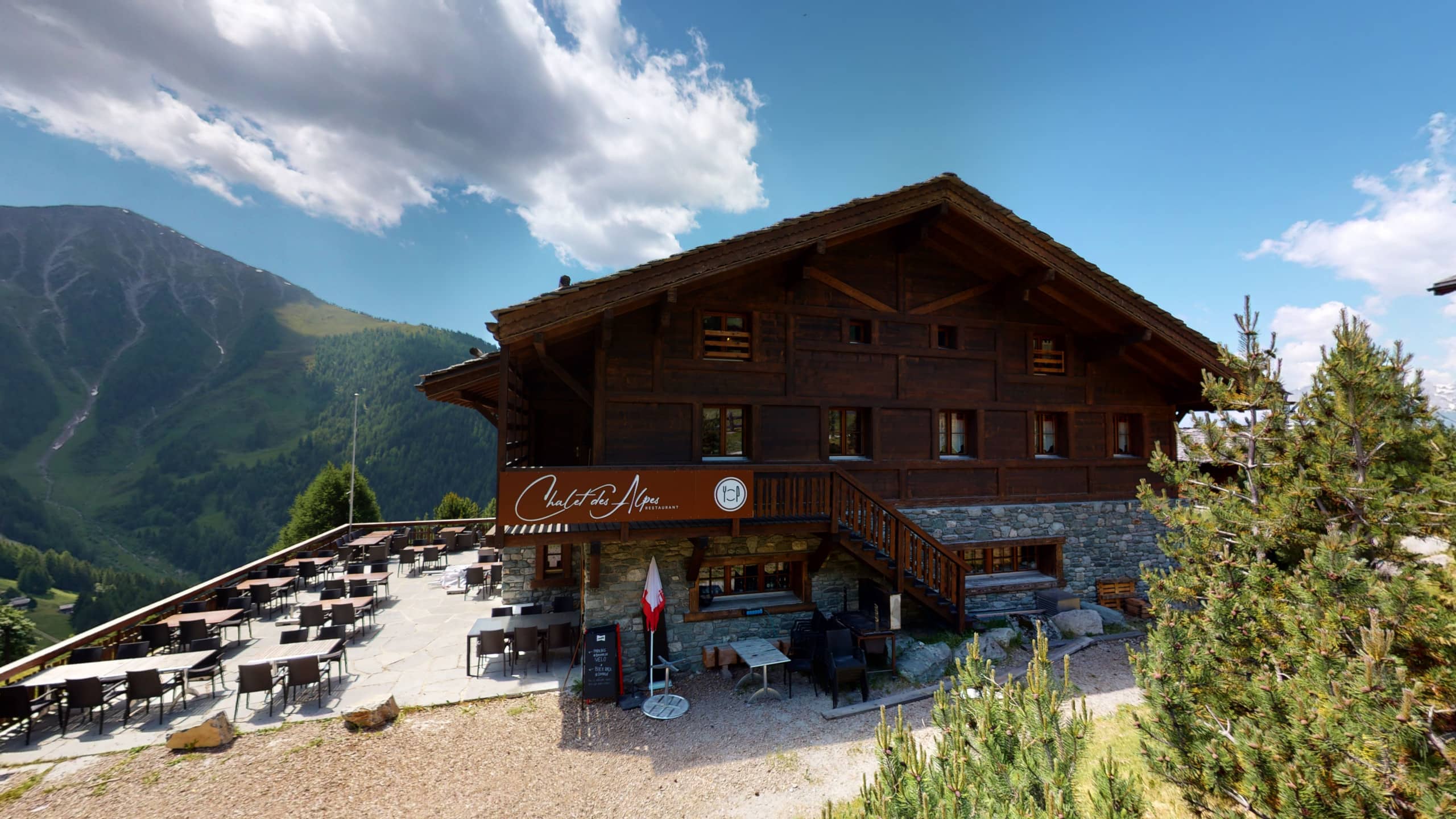 Chalet des Alpes à Nendaz Restaurant