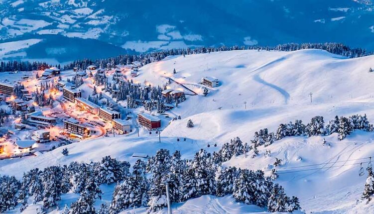 Chamrousse, station de ski dans les Alpes françaises