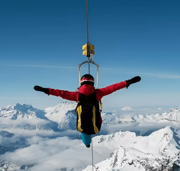 nendaz zipline activity