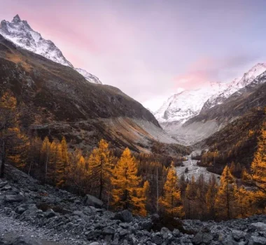 zinal french alps