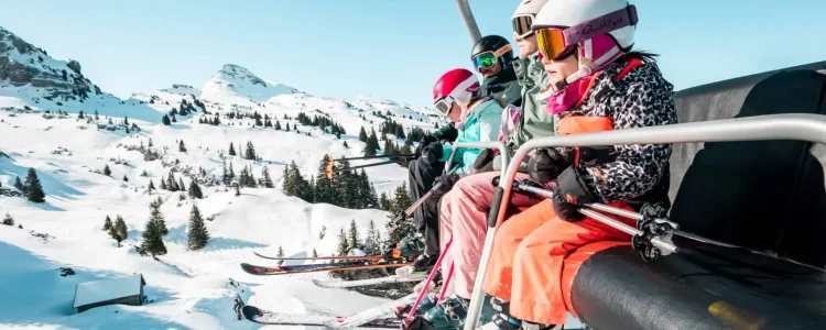 station de ski alpes françaises chatel