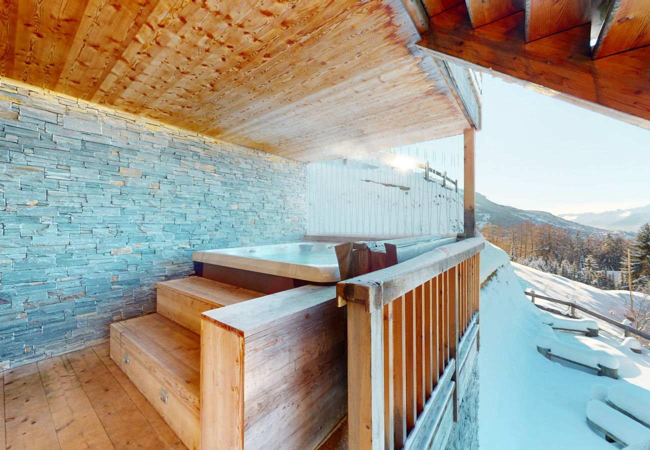 Chalet in Veysonnaz - Egg SAUNA & LUXURY chalet 16 pers