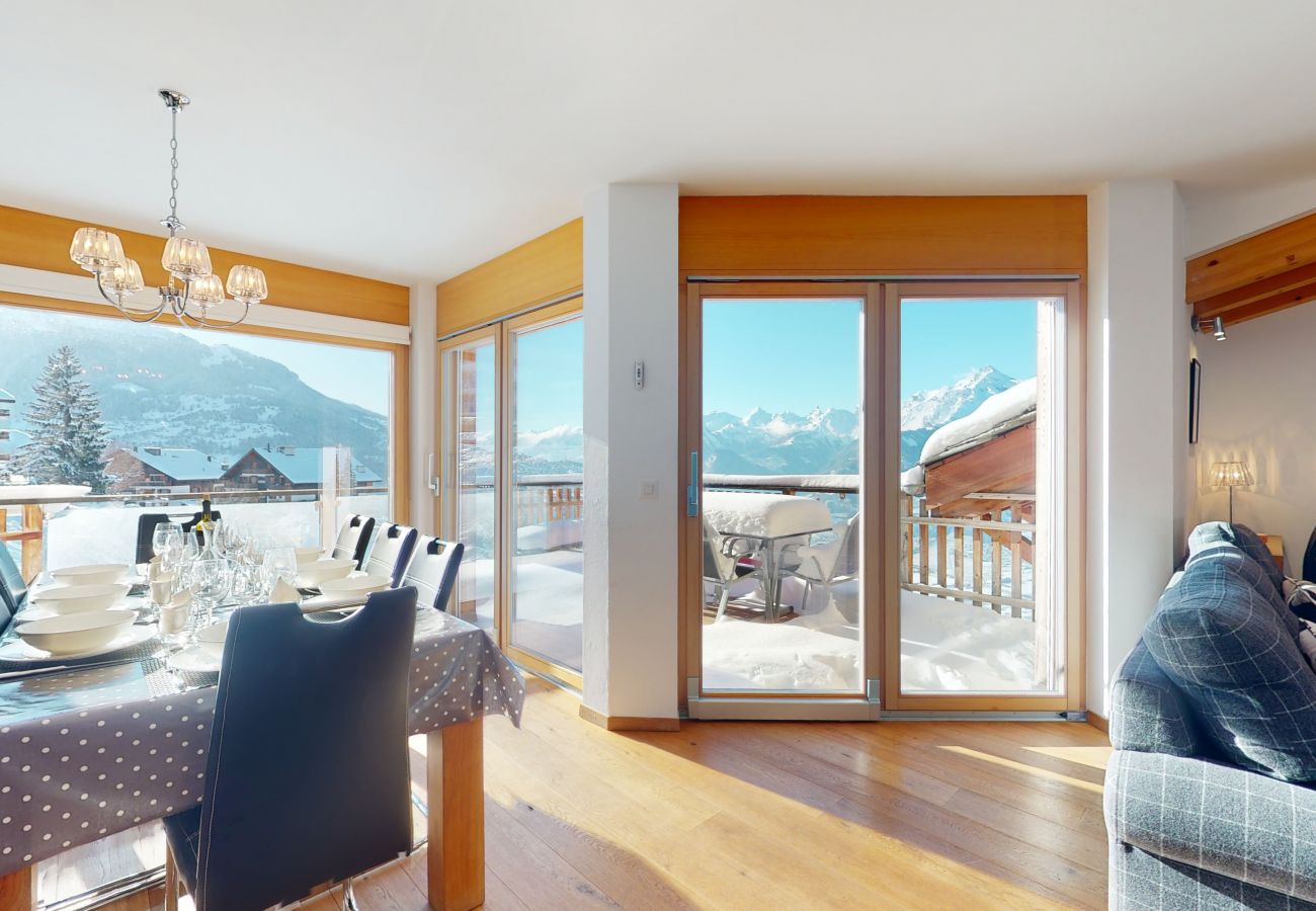 Ferienwohnung in Veysonnaz - Ski Heaven SH 012 - LUXE apartment 10 pers
