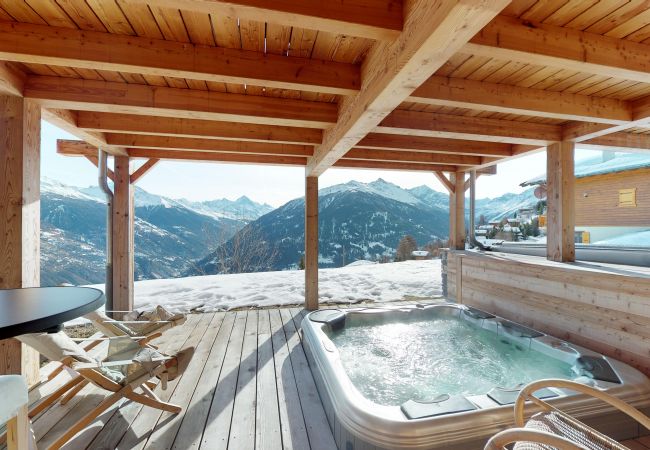 Chalet Etoile Nendaz mit Jaccuzi (12 Personen)