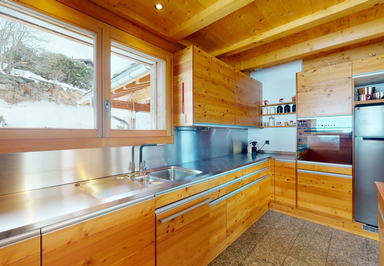 Chalet in Hérémence - Etoiles des Neiges LUXE & JACUZZI chalet 12 pers