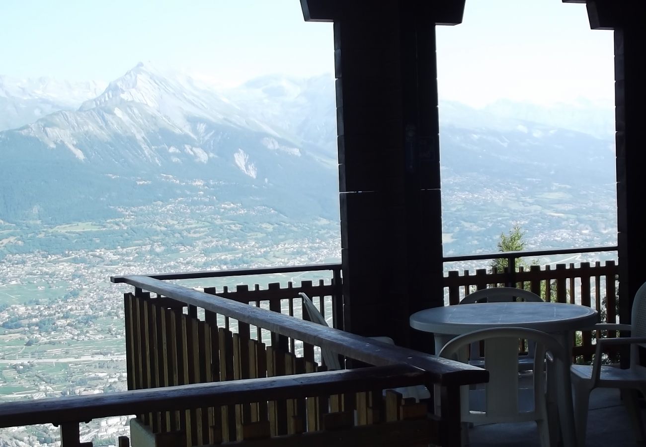 Balkon, Chalet Fontannets 001 in Salins, Schweiz
