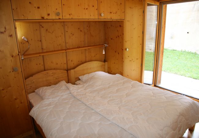 Schlafzimmer Apartment Plein Ciel VA 001, in Veysonnaz in der Schweiz