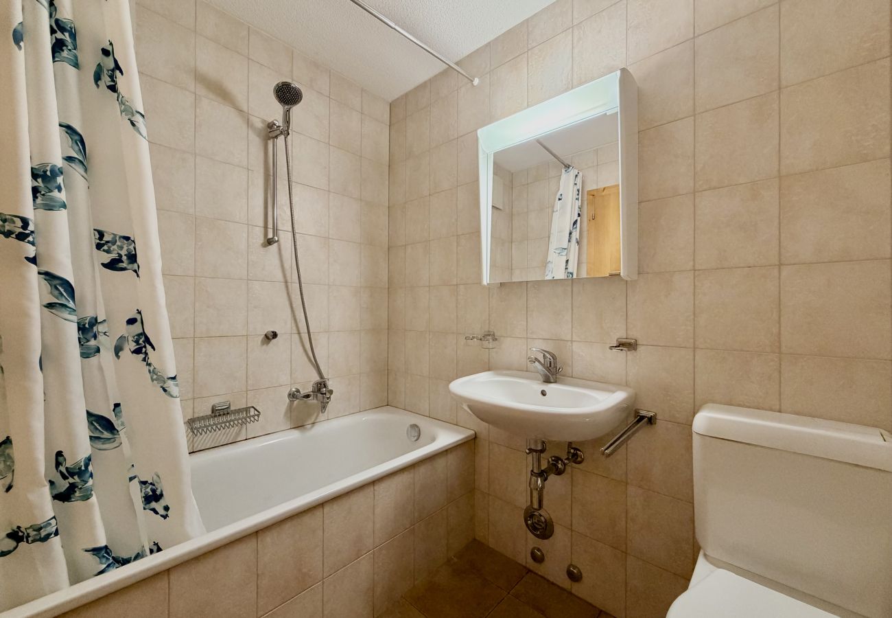 Badezimmer Apartment Balcons du Soleil Y3 322 in Veysonnaz, Schweiz