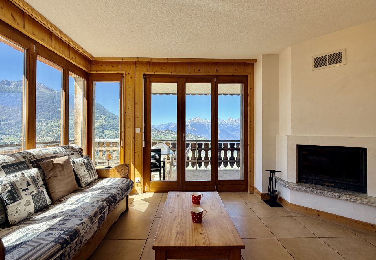 Ferienwohnung in Veysonnaz - Balcons du Soleil Y3 322 -QUIET apartment 4 pers