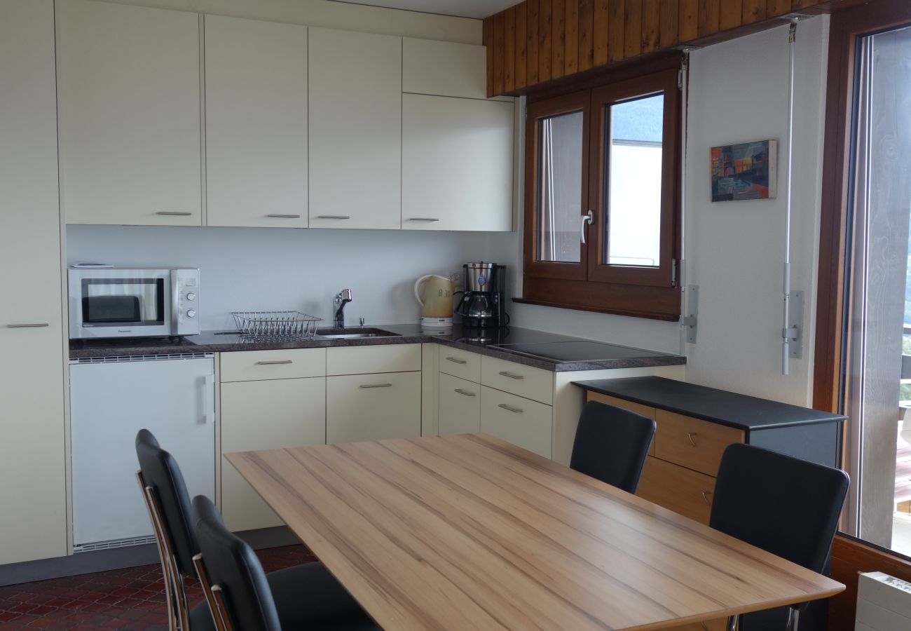 Küche Apartment Remointze B 030 in Veysonnaz, Schweiz