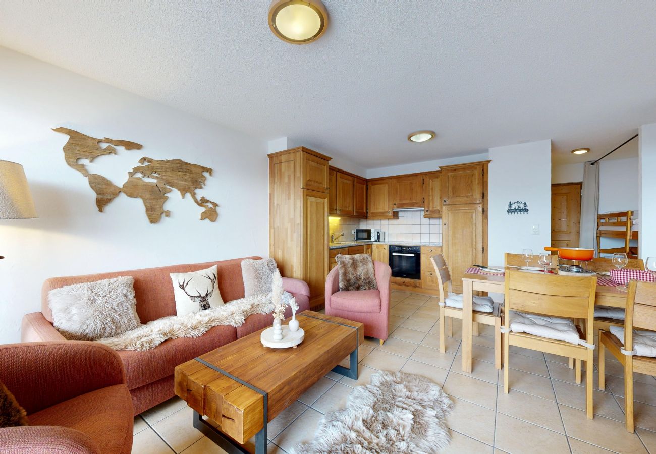 Ferienwohnung in Veysonnaz - Plein Ciel VA 032 - MOUNTAIN apartment 6 pers