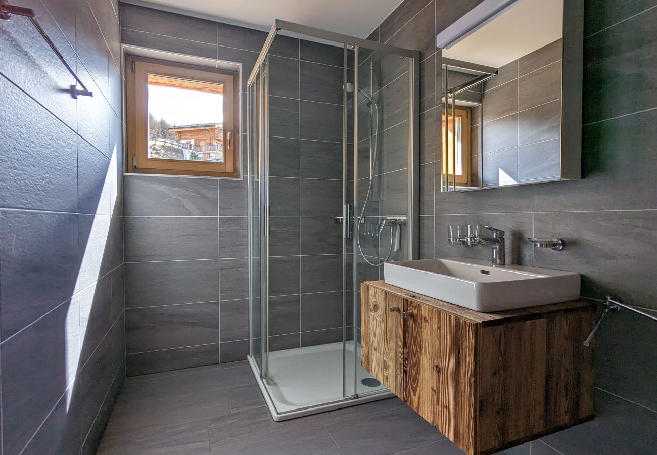 Badezimmer Wohnung MA 022 in Veysonnaz in der Schweiz