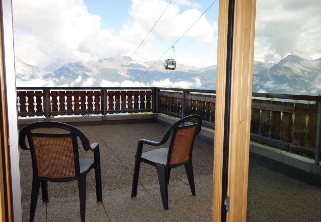 Balkon, Hauts de Veysonnaz HV2 001 in Veysonnaz in der Schweiz
