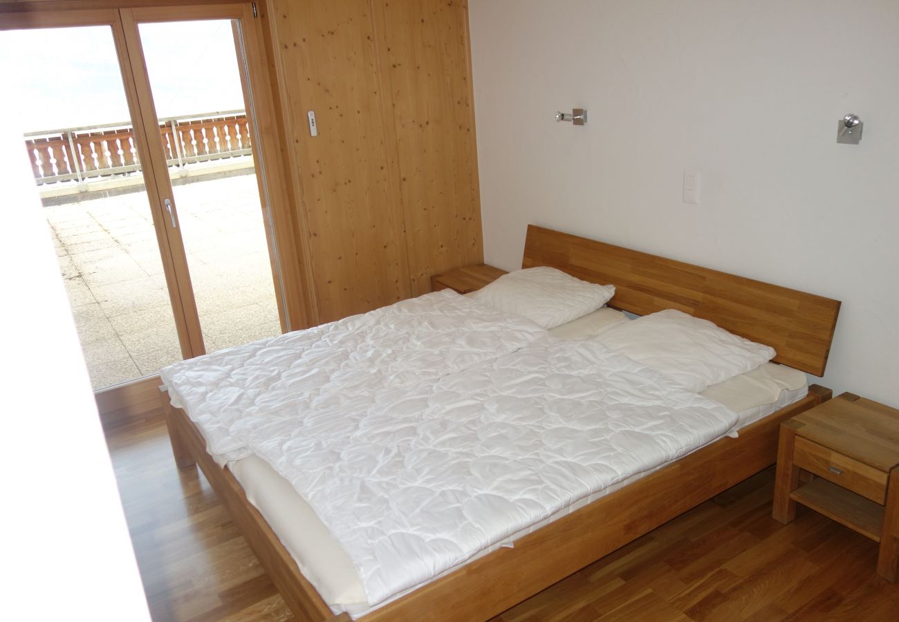 Schlafzimmer, Hauts de Veysonnaz HV2 001 in Veysonnaz in der Schweiz