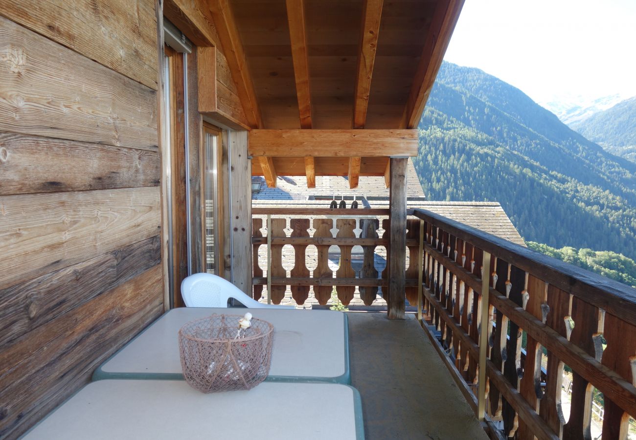 Balkon Appartement Y2 221 Balcons du Soleil 2 in Veysonnaz, Zwitserland