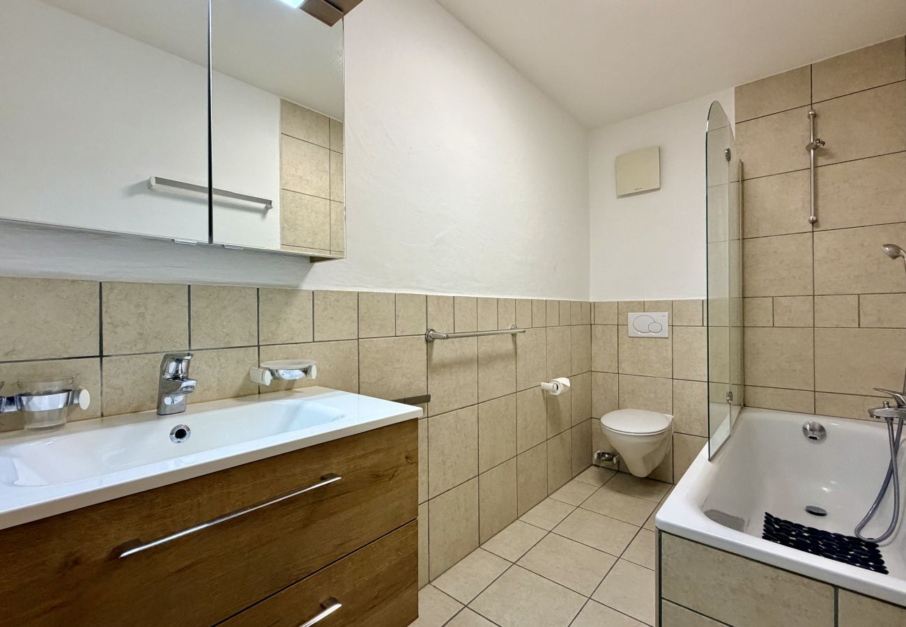 Badezimmer Apartment Plein Ciel VA 041 in Veysonnaz, Schweiz