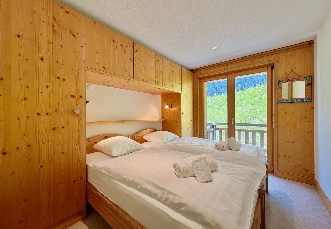 Schlafzimmer Appartement Plein Ciel VB 033 in Veysonnaz, Schweiz