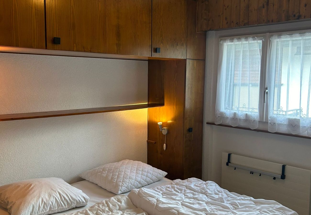 Schlafzimmer Wohnung Ramuge A 037, in Veysonnaz in der Schweiz