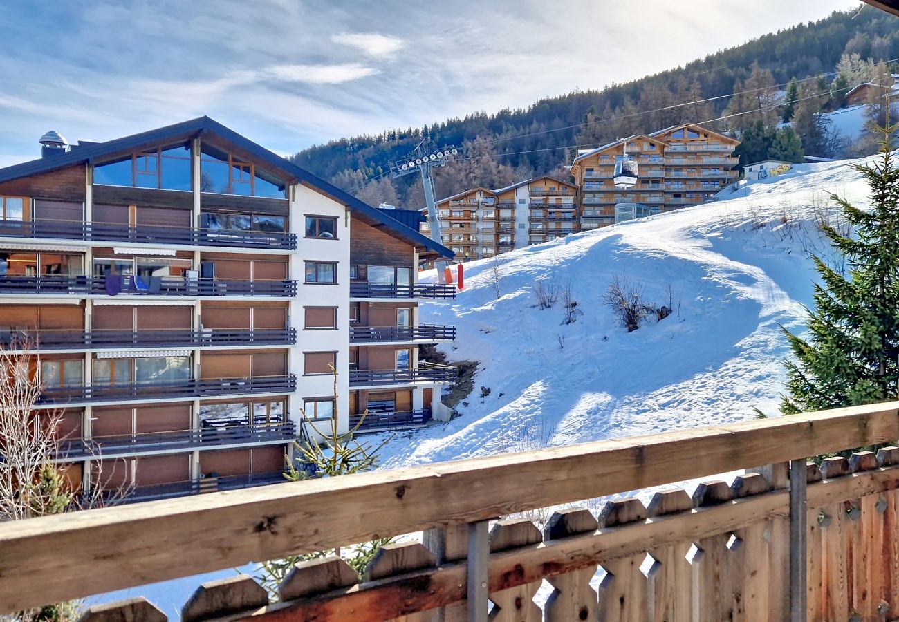 Balkon Appartement Pracondu 2 303 in Veysonnaz, Schweiz