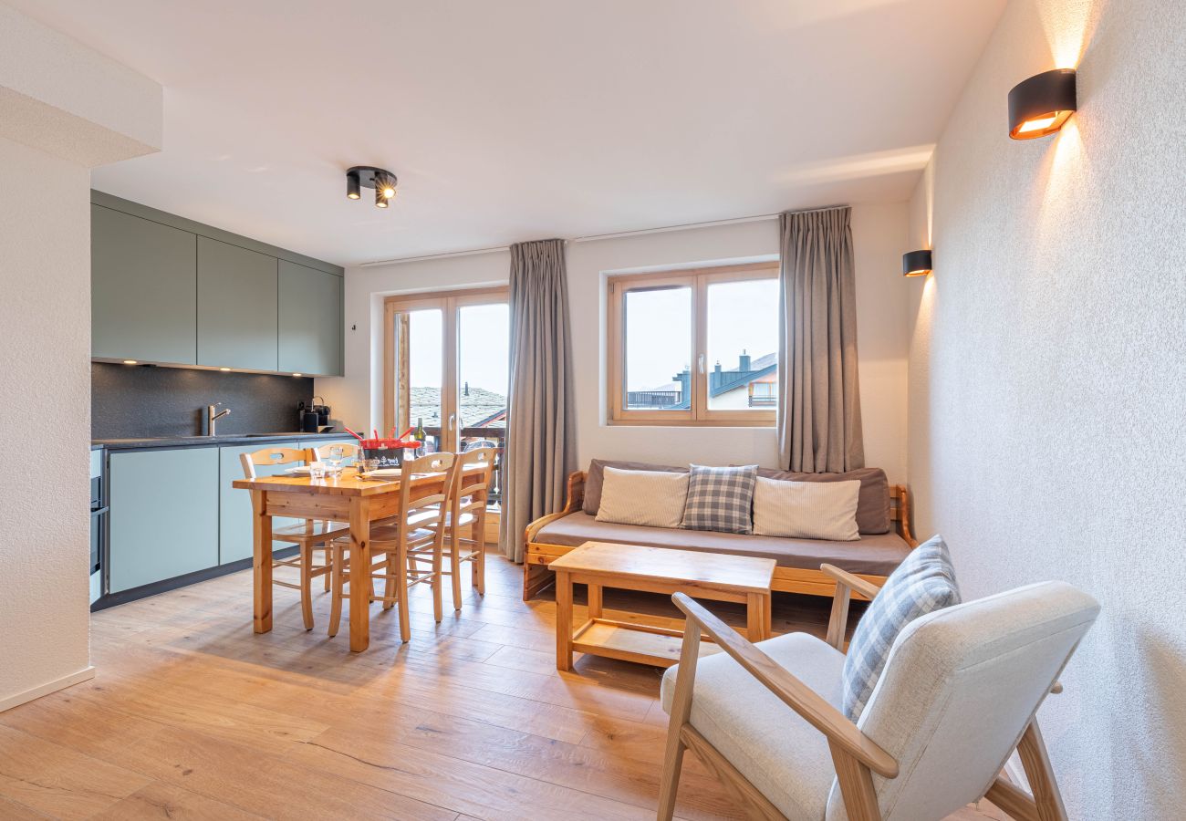 Wohnzimmer Apartment Pracondu 2 403 in Haute-Nendaz in der Schweiz