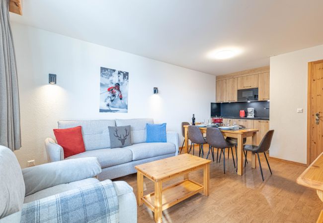 Wohnzimmer – Apartment Pracondu 1 304 in Haute-Nendaz, Schweiz