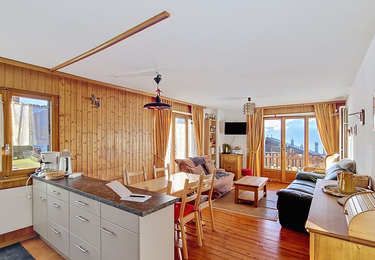 Esszimmer Appartement Iris I 023 in Veysonnaz, Schweiz