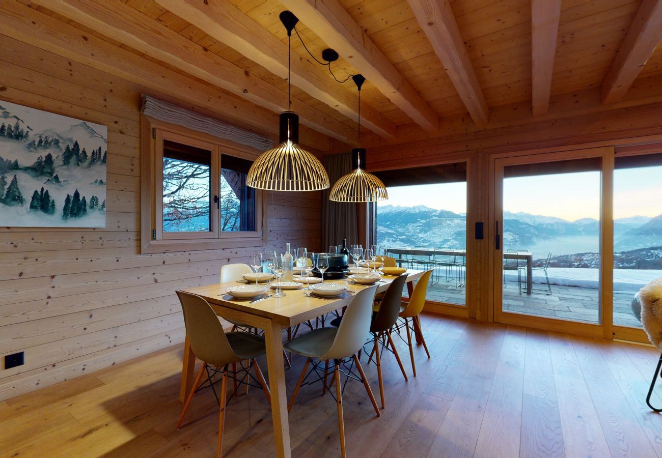 Chalet in Arbaz - Dream COSY & QUIET chalet 9 pers