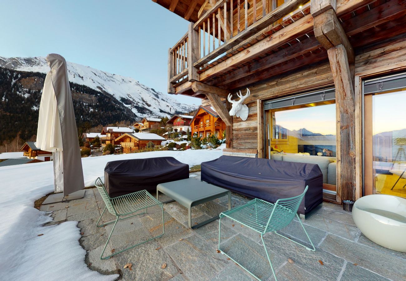 Chalet in Arbaz - Dream COSY & QUIET chalet 9 pers