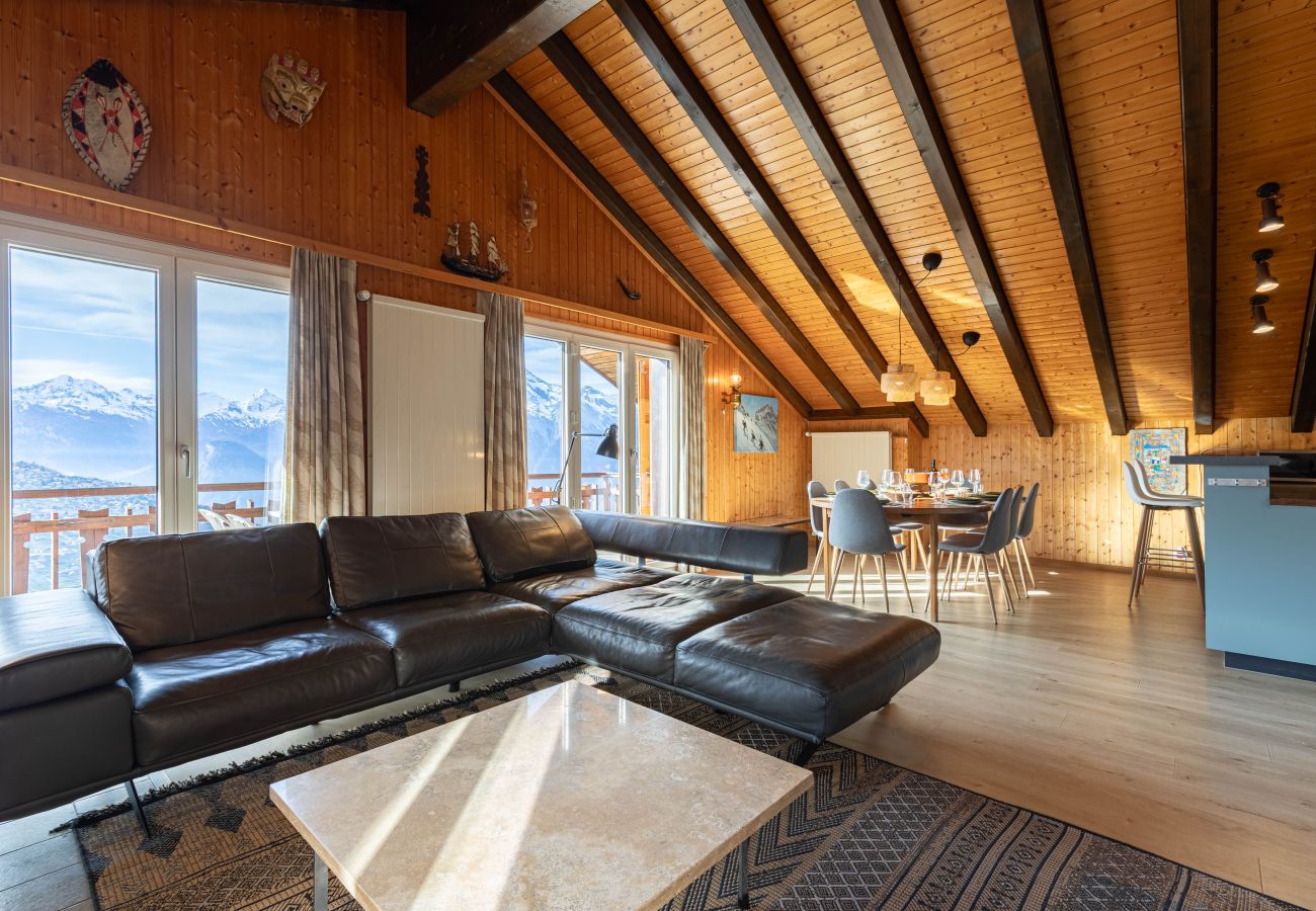 Ferienwohnung in Veysonnaz - Greppons O 040 - MOUNTAIN apartment 8 pers