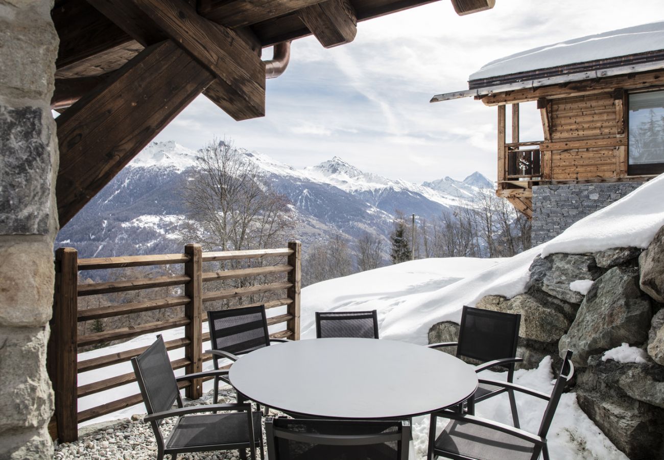 Chalet Bishorn terrasse