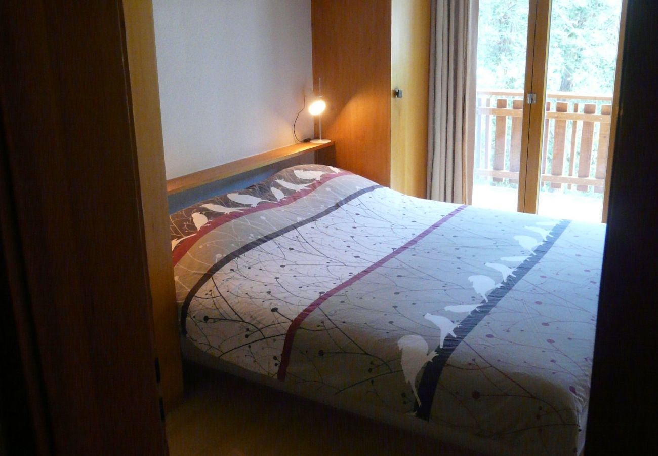 Schlafzimmer, Hortensia H 033 in Veysonnaz in der Schweiz