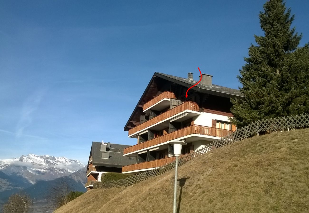 Außenansicht, Hortensia H 033 in Veysonnaz in der Schweiz