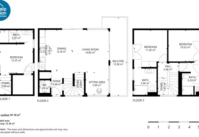 Chalet in Les Agettes - Teddy's VIEW & QUIET chalet 6 pers Chalet in Les Agettes - Teddy's VIEW & QUIET chalet 6 pers