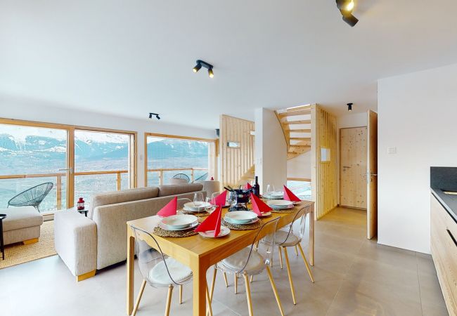 Chalet in Les Agettes - Teddy's VIEW & QUIET chalet 6 pers Chalet in Les Agettes - Teddy's VIEW & QUIET chalet 6 pers