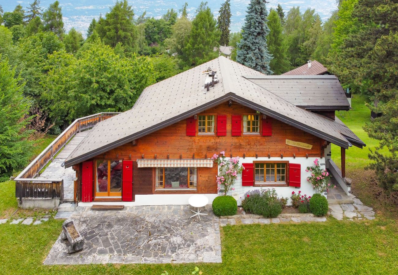 Chalet in Les Mayens-de-Sion - Les Chanterelles COSY & QUIET chalet 12 pers