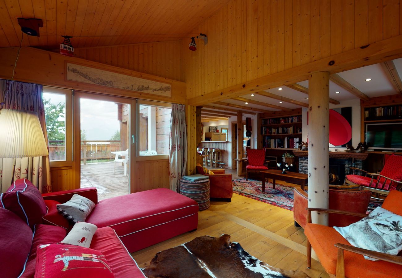 Chalet in Les Mayens-de-Sion - Les Chanterelles COSY & QUIET chalet 12 pers