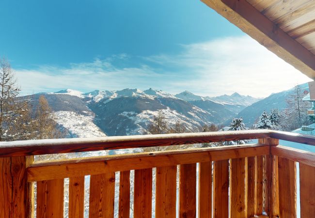 Chalet in Vex - Ecureuil noir COSY & QUIET chalet 10 personnes Chalet in Vex - Ecureuil noir COSY & QUIET chalet 10 personnes