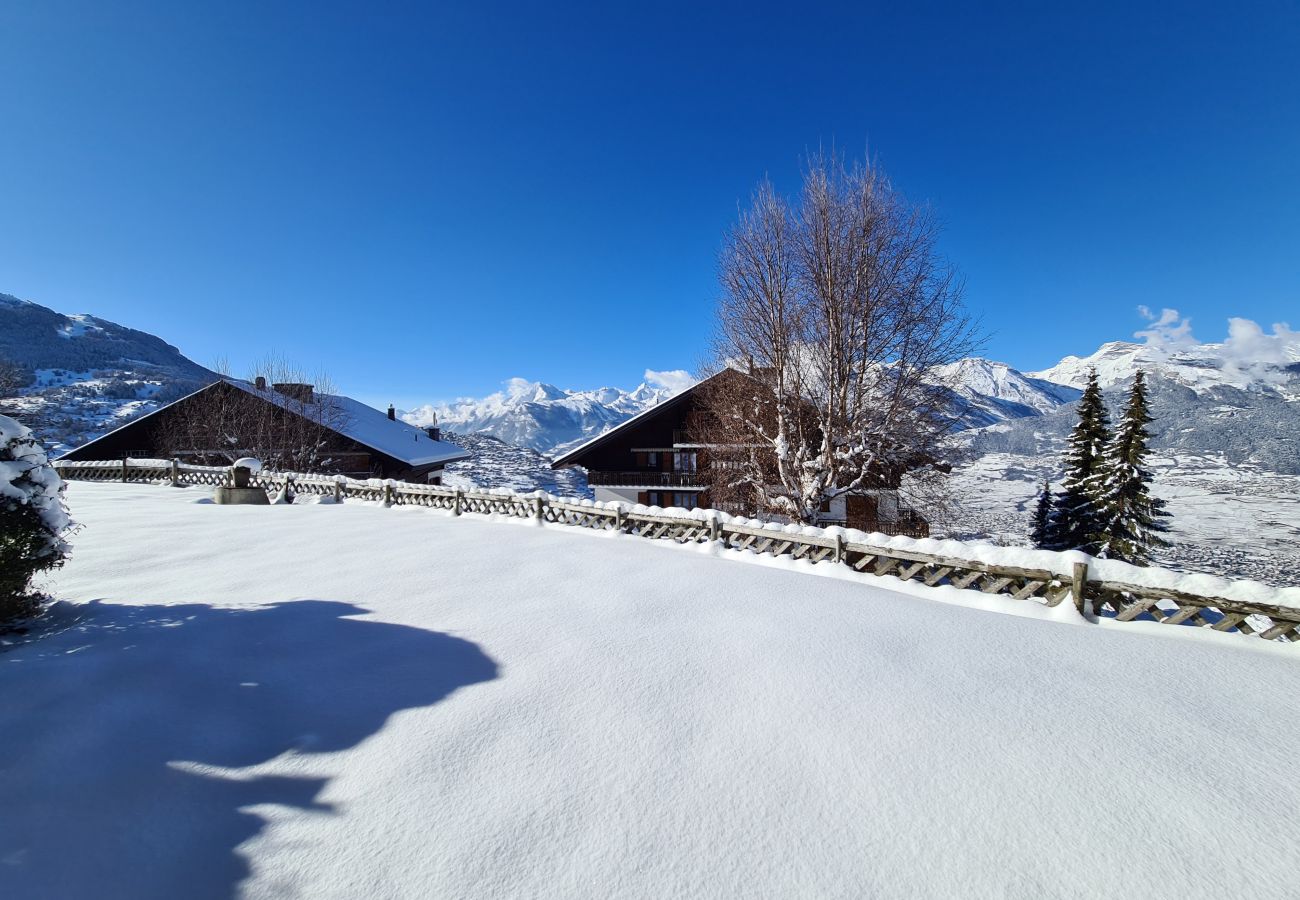 Aussicht  Beaulieu F 010 in Veysonnaz in der Schweiz.