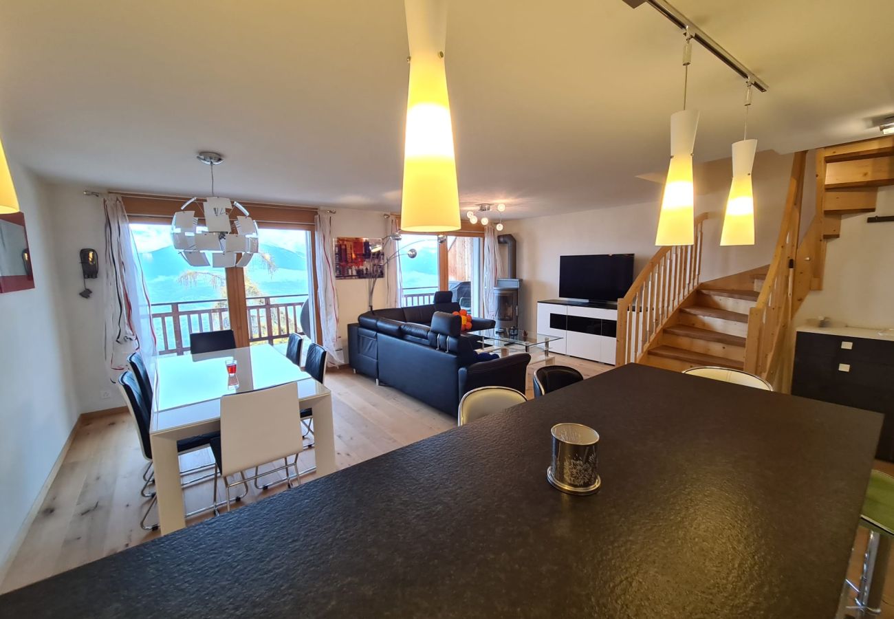 Ferienwohnung in Veysonnaz - Ski Paradise SP 006 - MOUNTAIN apartment 4 pers