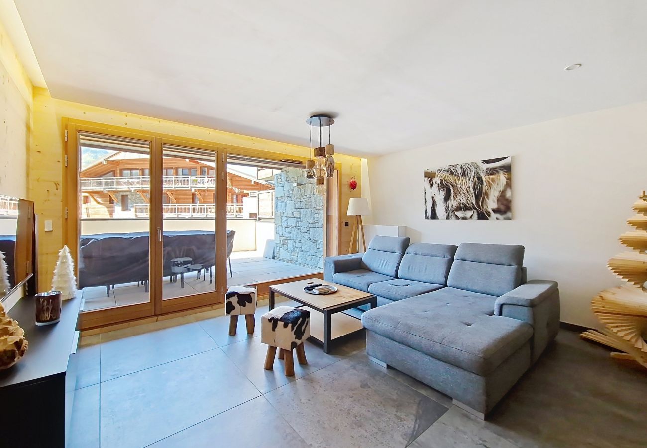 Ferienwohnung in Châtel - Crémaillère CL102 CENTER & TELECABINE 8 pers.