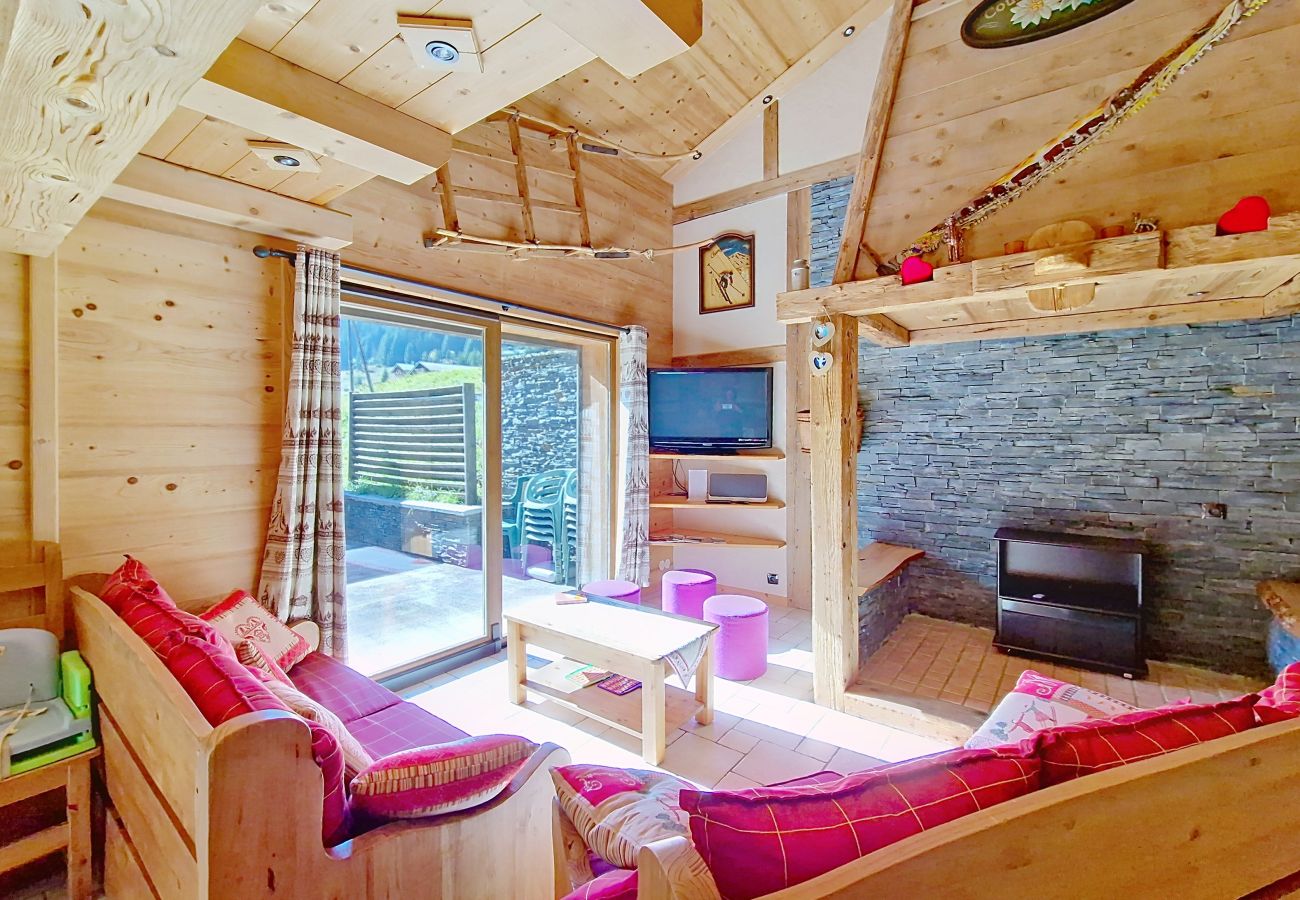 Wohnbereich Chalet Marie - Pré la Joux