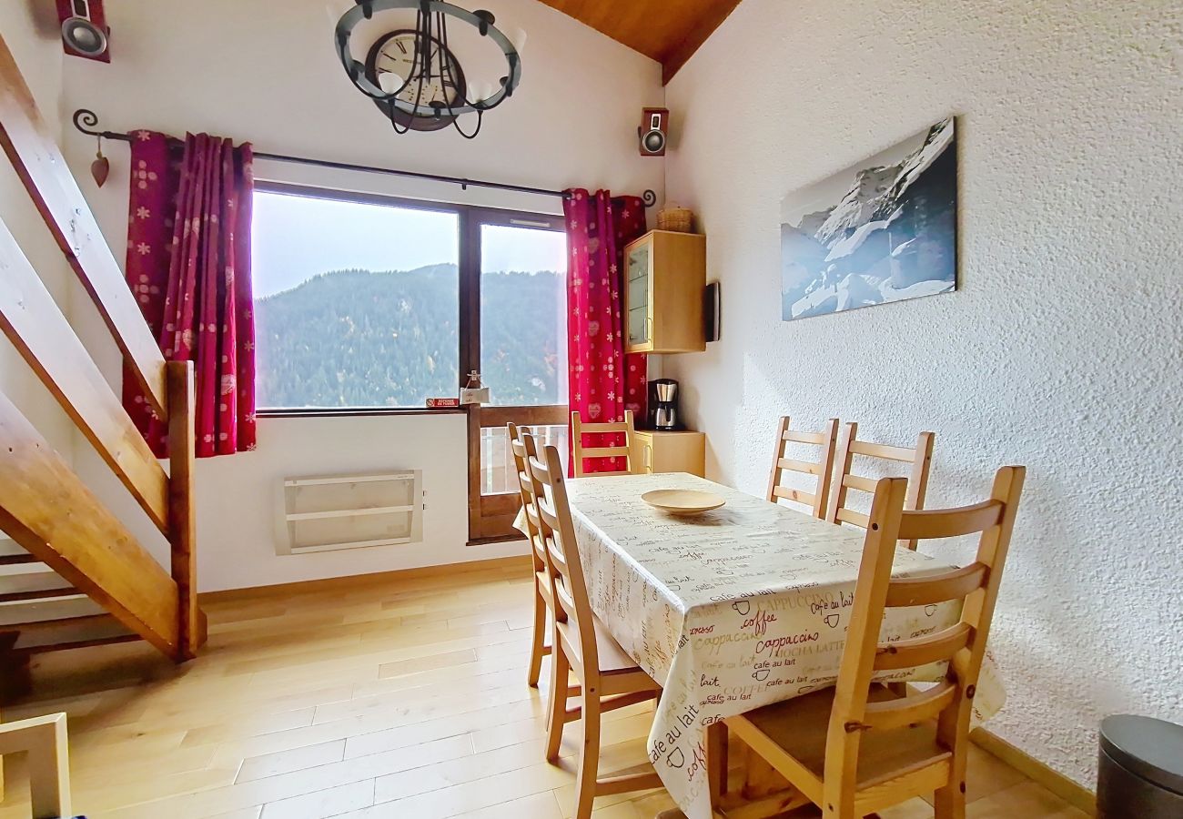 Ferienwohnung in Châtel - Hameau des 4 saisons HSA20  VIEW  & SUN  4 pers. Speisesaal Hameau des 4 saisons A20