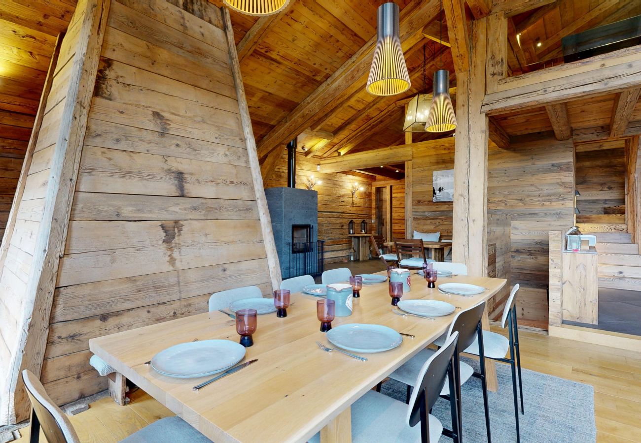 Ferienwohnung in Abondance - Chalet Drozin - Fenil - PORTES DU SOLEIL 11 pers.