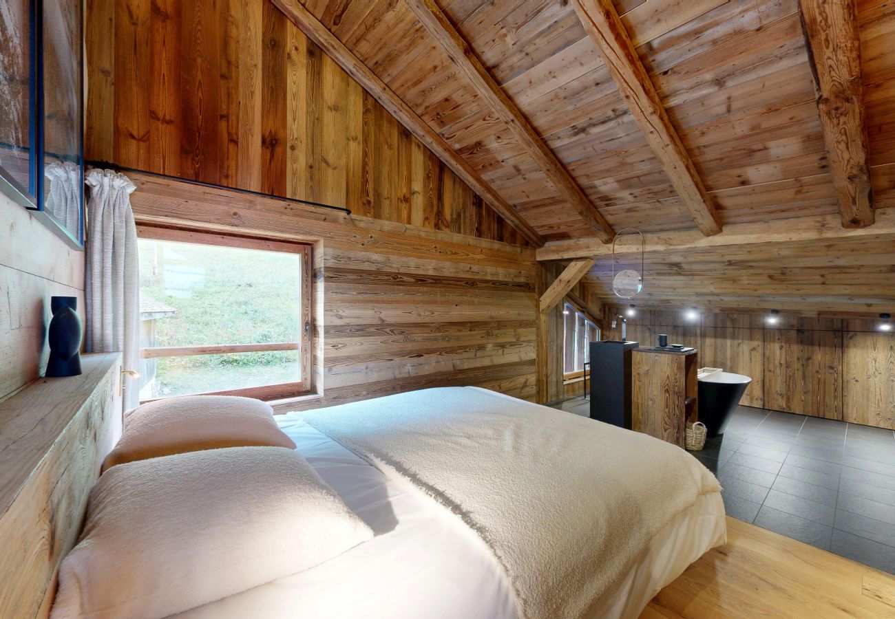 Ferienwohnung in Abondance - Chalet Drozin - Fenil - PORTES DU SOLEIL 11 pers.