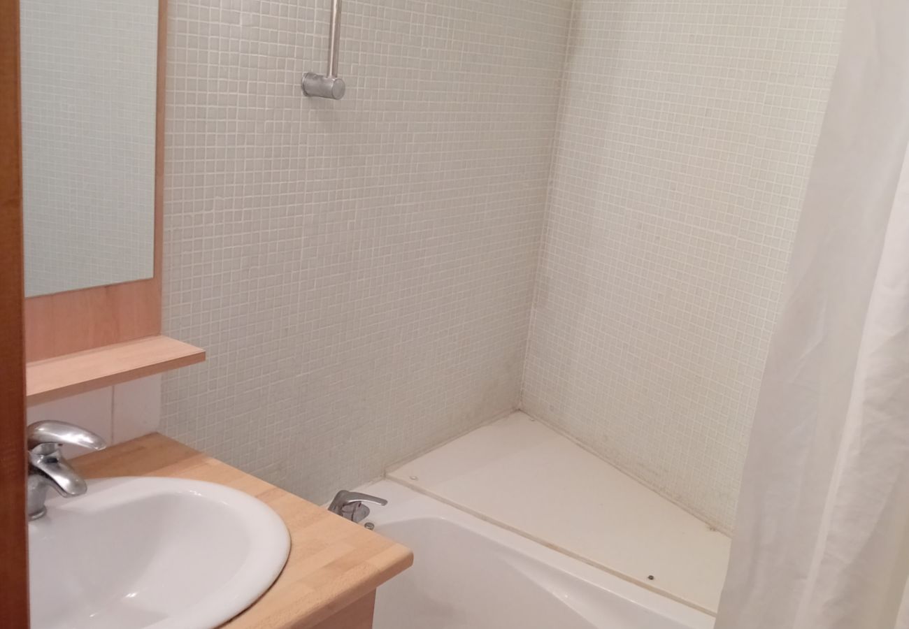 Badezimmer Wohnung Terrasses D 103 in Termignon in Frankreich