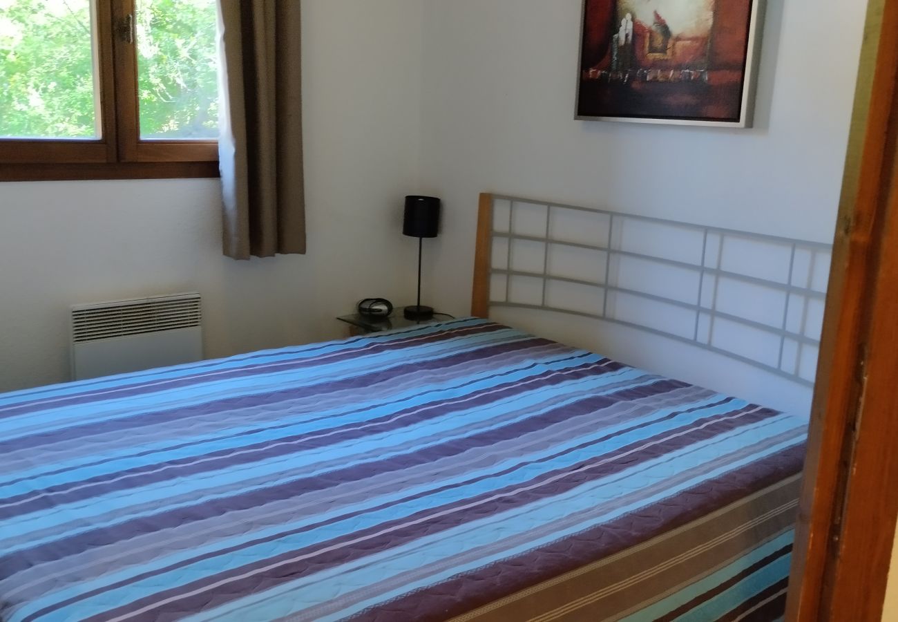 Schlafzimmer Apartment Hameau 4 106 in Orelle in Frankreich
