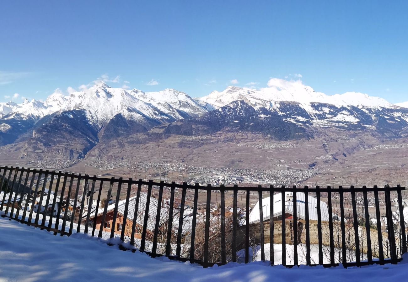 Ferienwohnung in Veysonnaz - Coppex app.dans chalet - SUNNY apartment 5 pers