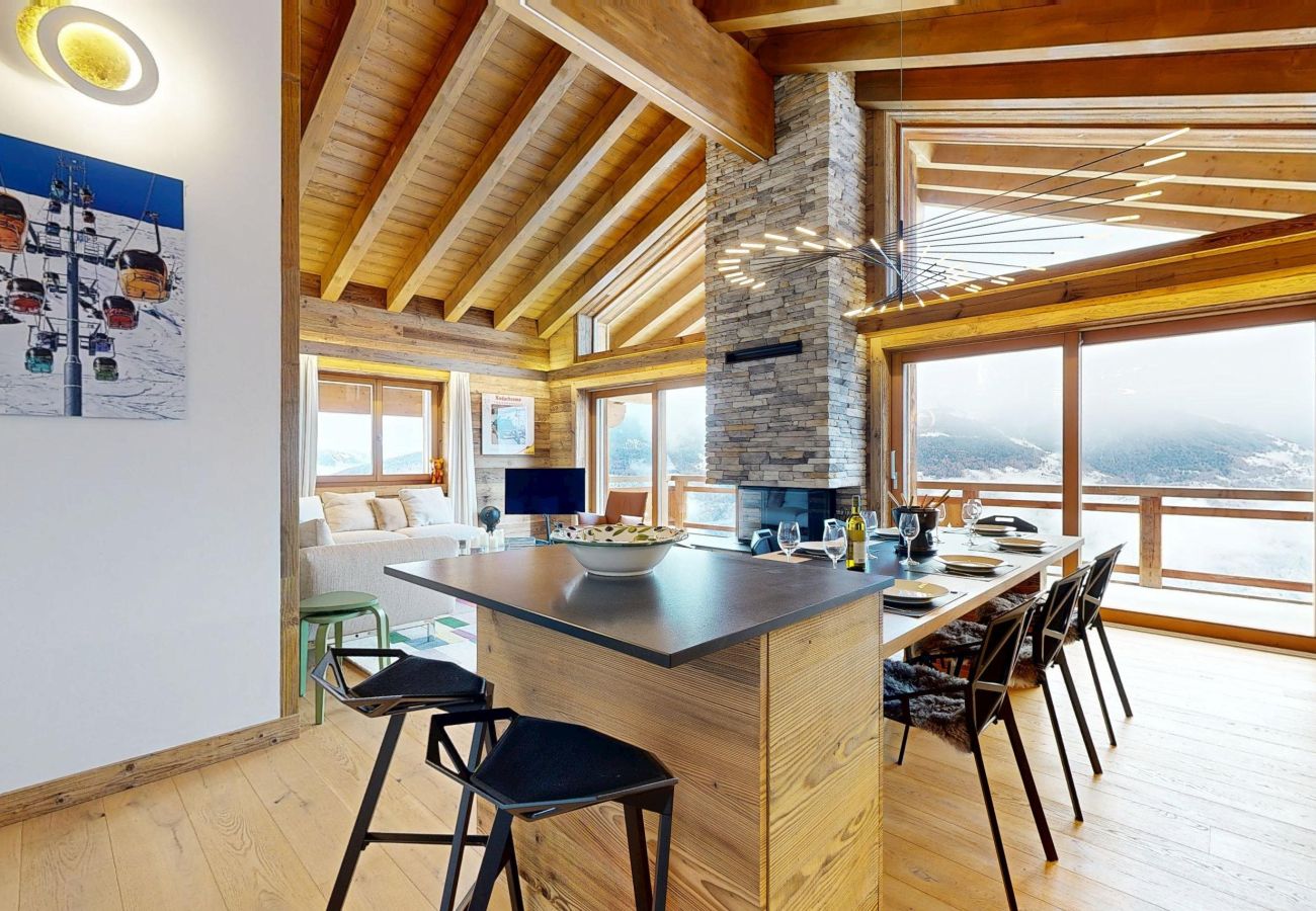 Ferienwohnung in Hérémence - Tête Blanche 12 - LUXE & VIEW apartment 8 pers