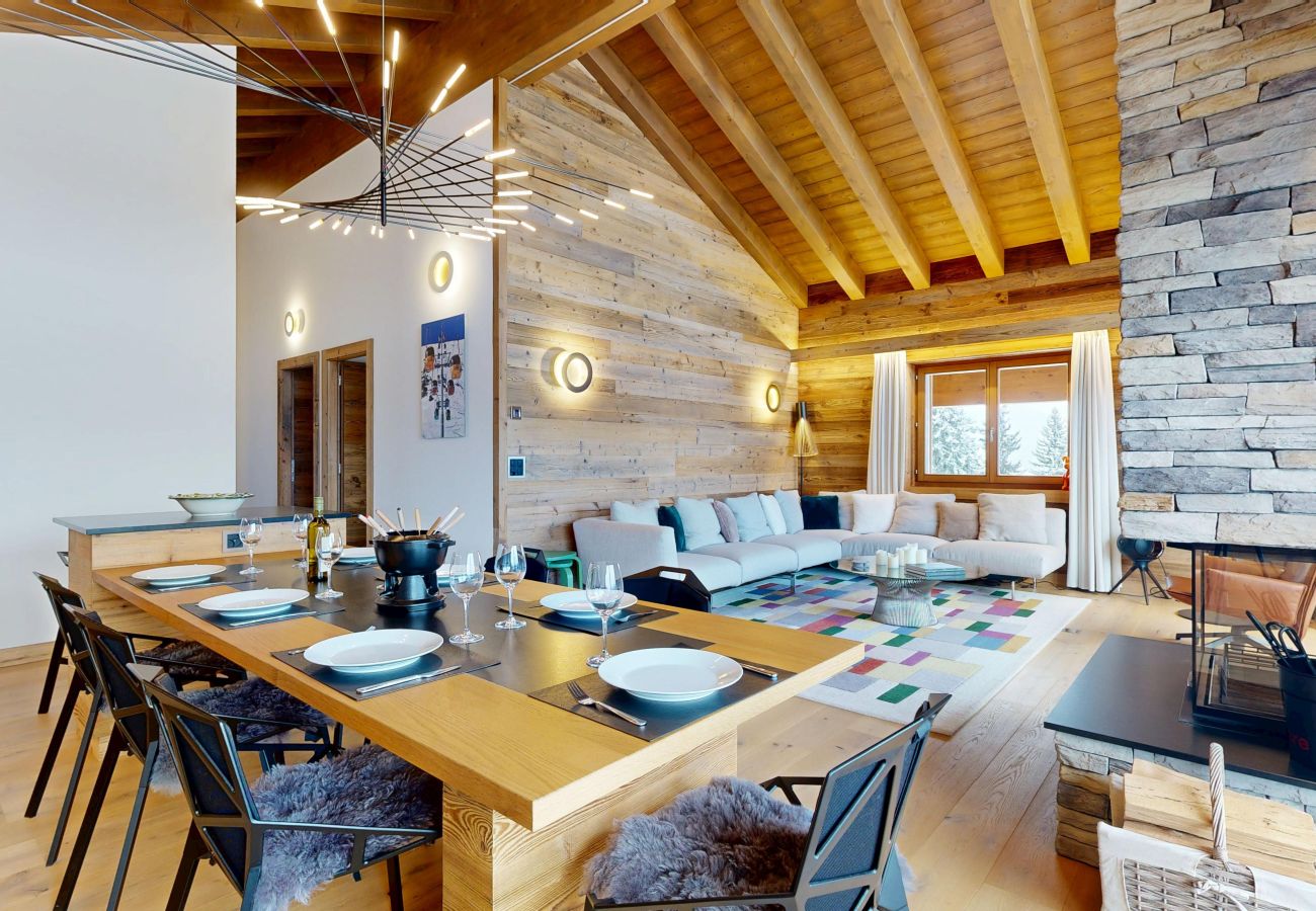 Ferienwohnung in Hérémence - Tête Blanche 12 - LUXE & VIEW apartment 8 pers