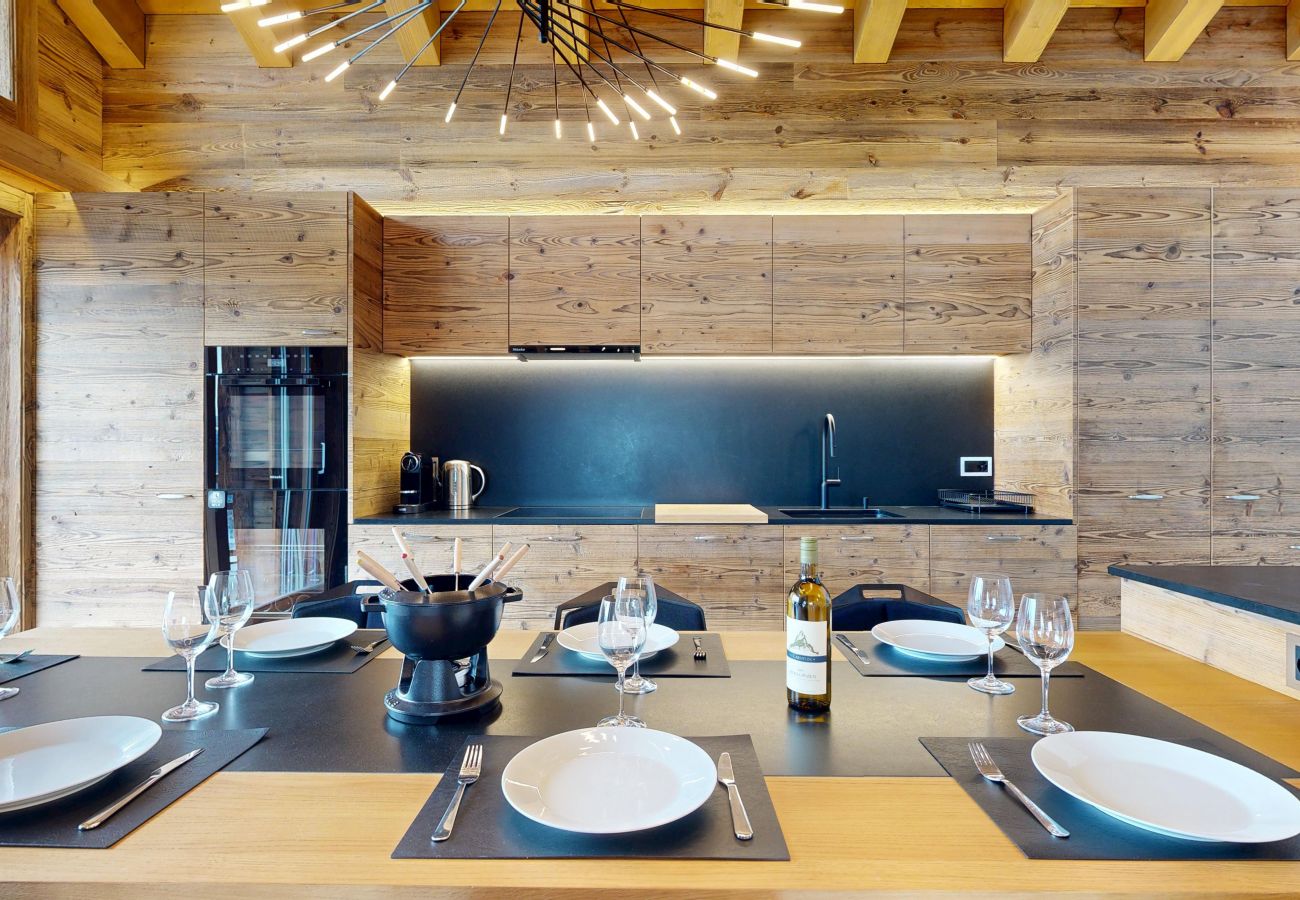 Ferienwohnung in Hérémence - Tête Blanche 12 - LUXE & VIEW apartment 8 pers